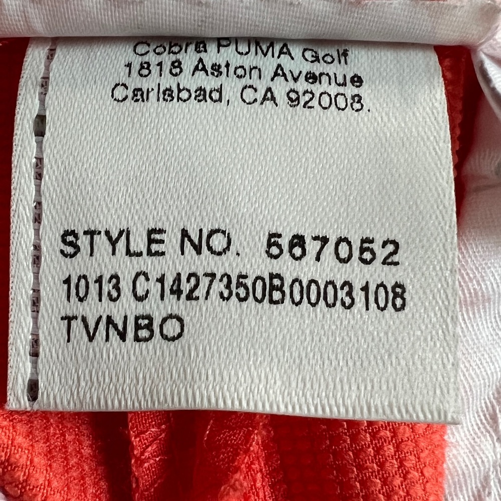 Puma Women's Hot‎ Coral Tech Bermuda Golf Shorts Size: 6 NWOT - Picture 12 of 12